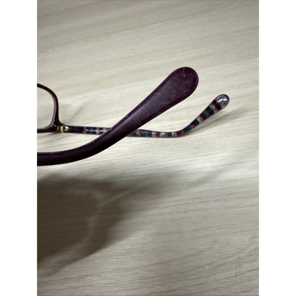 COACH HC6174 5479 54/17 Oxblood 140 Women's Eyeglass Frames Only Full Rim Maroon - Picture 5 of 9